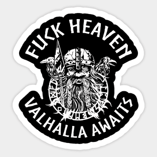 Valhalla Awaits Sticker